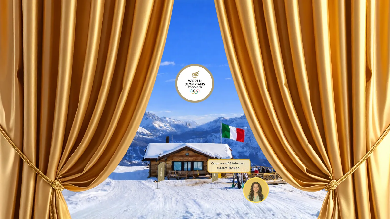 e-OLY House in SpatialChat — the virtual clubhouse for the World Olympians Association
