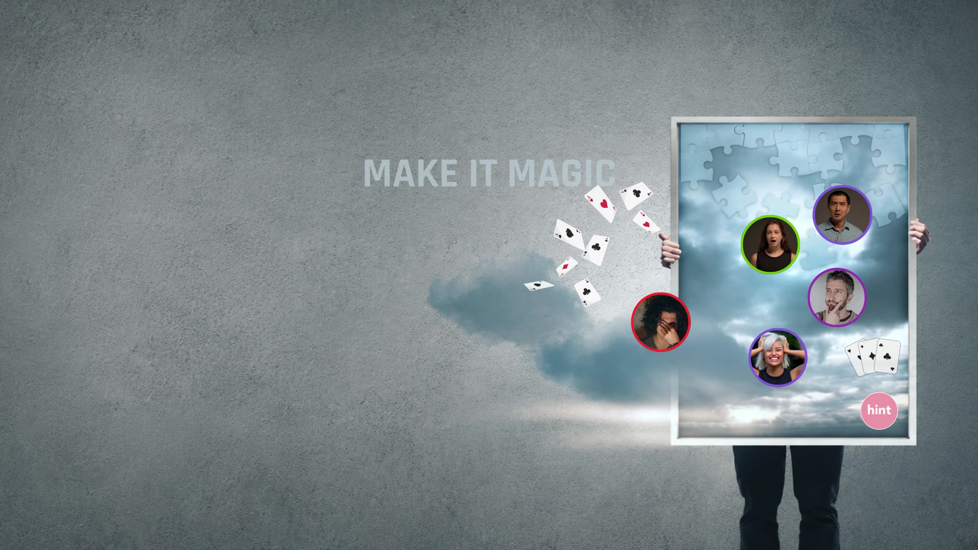 Games & Tools van MeetingMasters — een interactief online spel met deelnemers in beeld